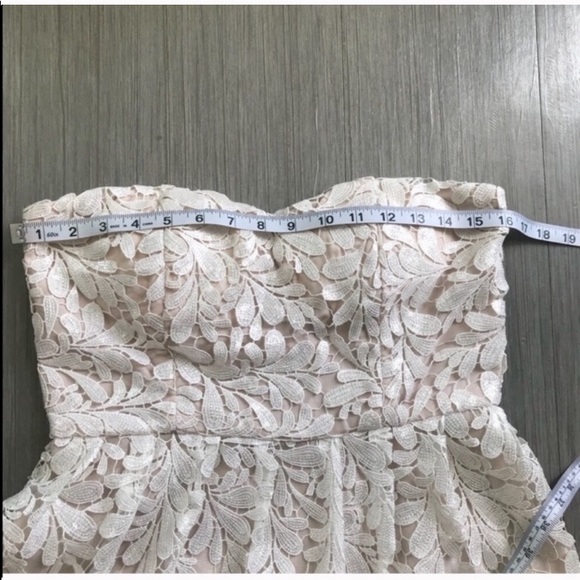 MODCLOTH MINUET LACE STRAPLESS DRESS - Picture 6 of 8